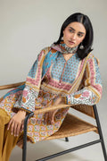 Floral Tailored 3 Piece Lawn Suit