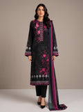 Printed Lawn 3 Piece Unstitched Suit